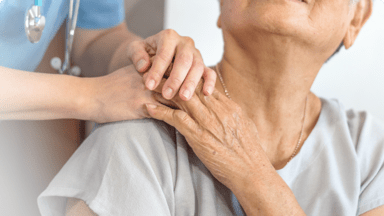 caring for a patient